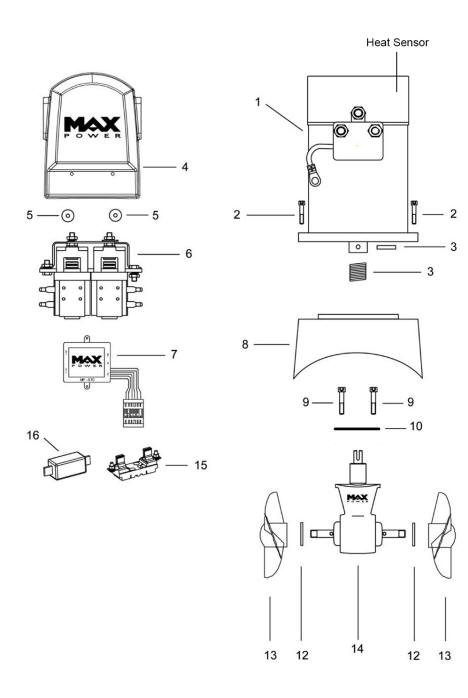 Max-Power CT80 Spare parts