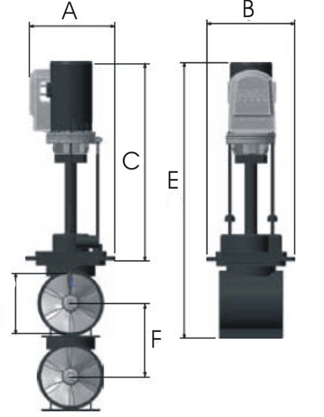 Max-Power VIP retractable Thrusters